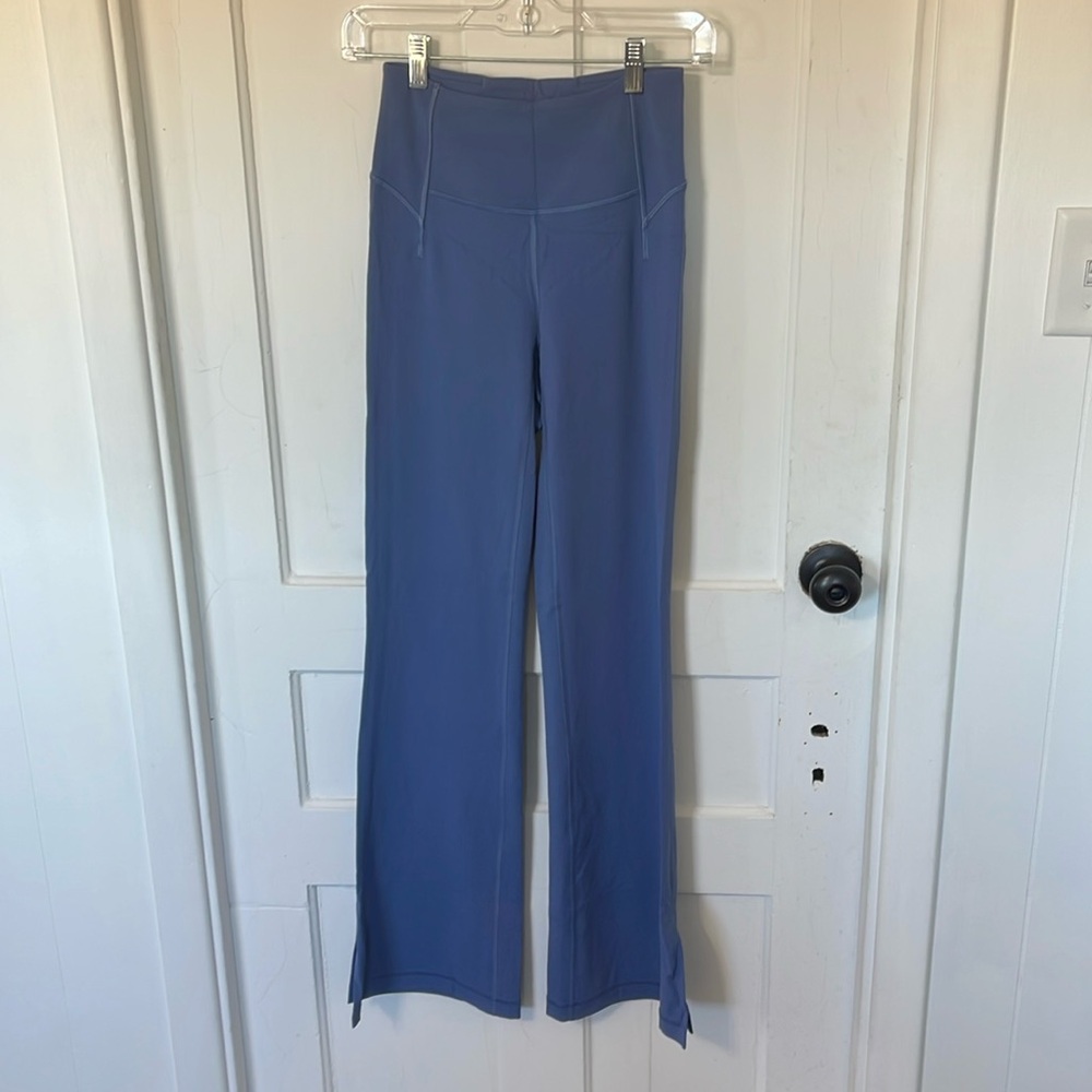 Womens Lululemon Groove HR Split Hem Flared Pant Nulu Size 4